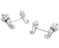 Bouton de manchette  Chantecler Homme corno in Argent Diamante 0.02 Ct 44061 - 44061